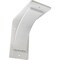 Ekena Millwork Morris Steel Bracket, Hammered White 3"W x 6"D x 6"H BKTM03X06X06MOHWH - alternate 1